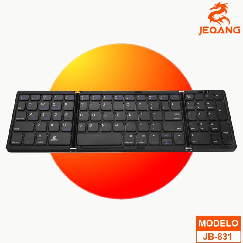 TECLADO FLEXIBLE BLUETOOTH JEQANG JB-831