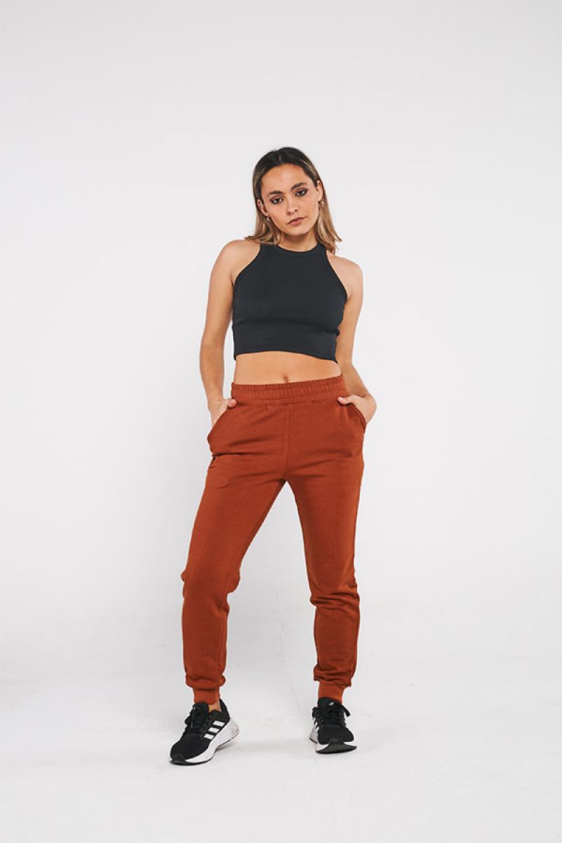 Tostado Sweatpant Joggers Mujer