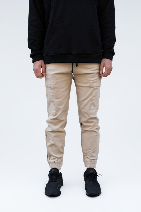 Cargo Soft 02 Beige Joggers