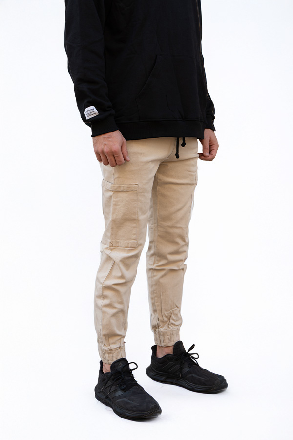 Cargo Soft 02 Beige Joggers