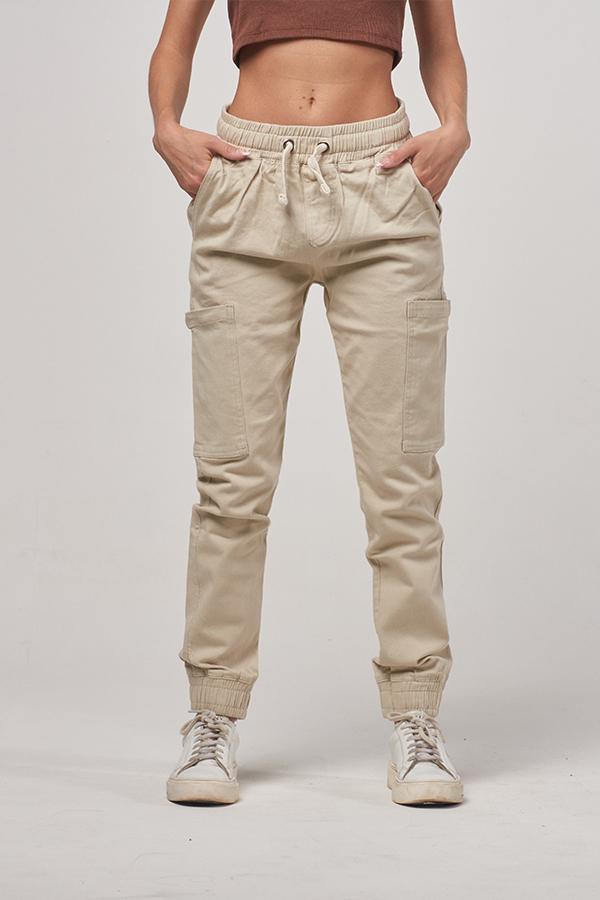 Cargo Soft 02 Beige Joggers