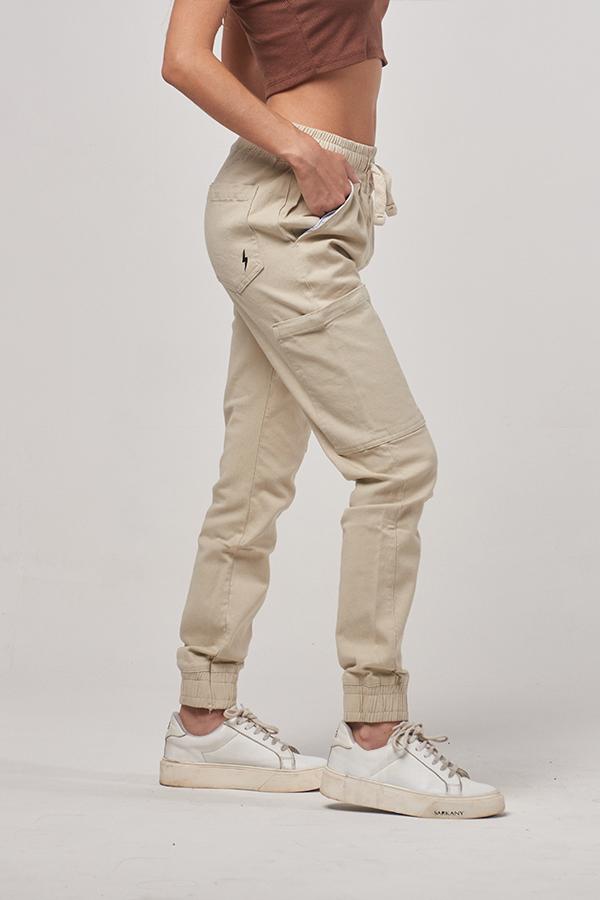 Cargo Soft 02 Beige Joggers