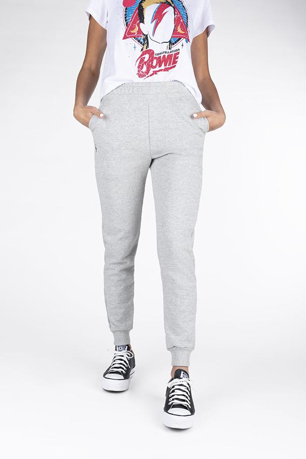 Gris Sweatpants Joggers Mujer