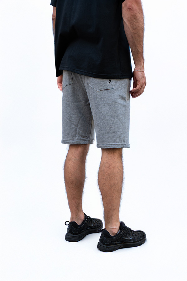 Bermuda Short Gris Algodón