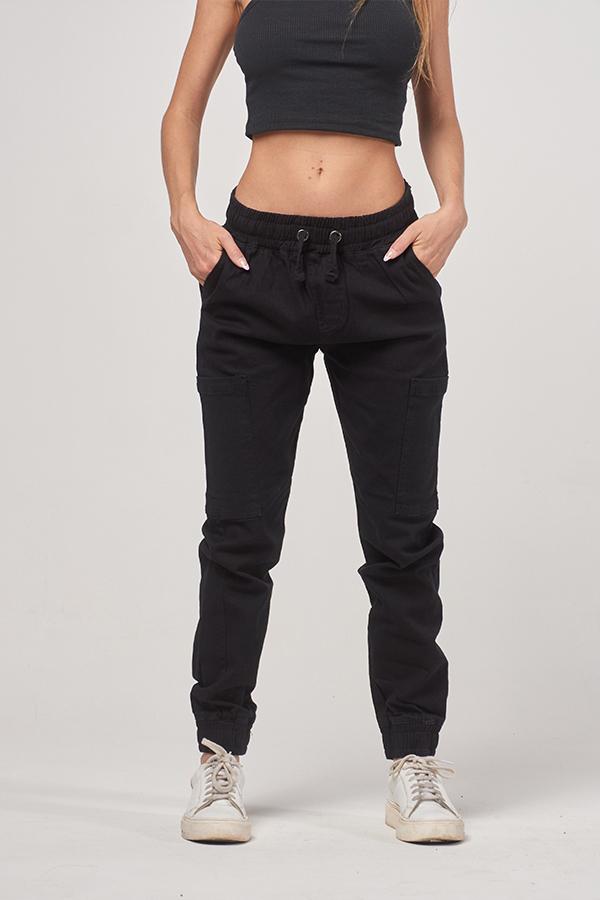 Cargo Soft 02 Negro Joggers