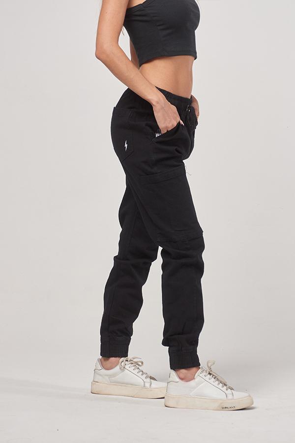 Cargo Soft 02 Negro Joggers