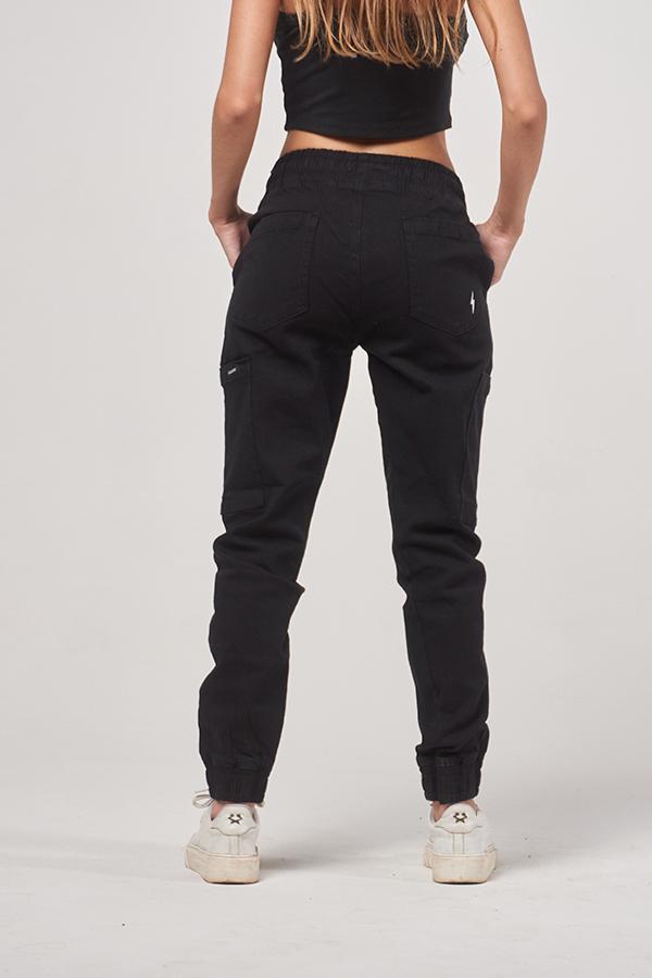 Cargo Soft 02 Negro Joggers