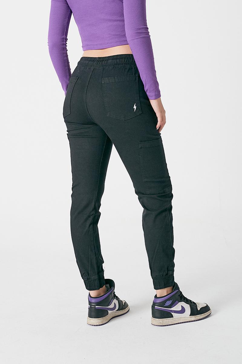 Cargo Soft 02 Negro Joggers