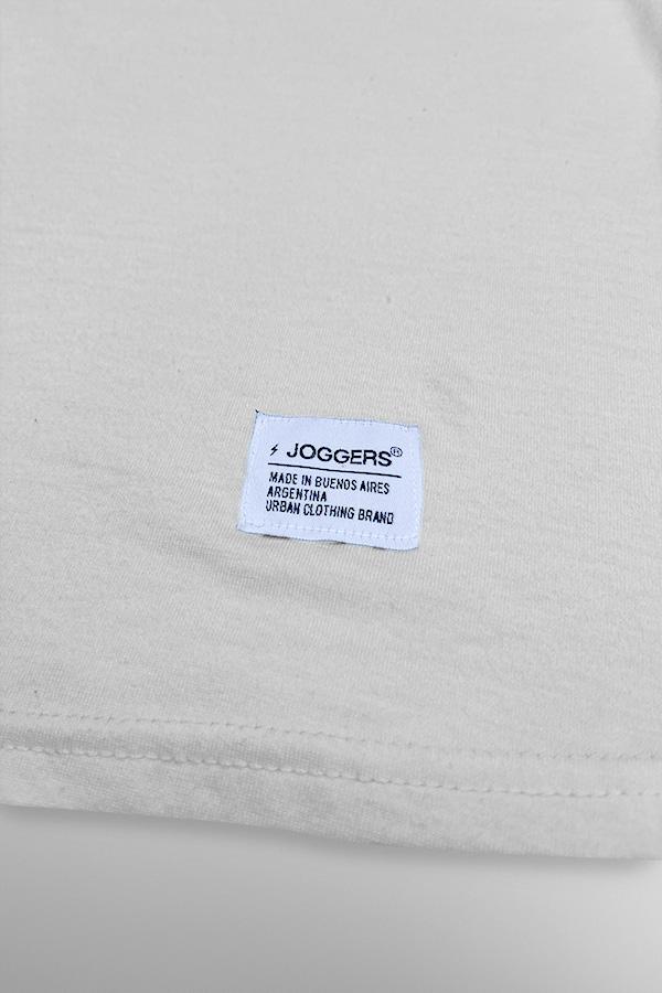 Tee Ranglan Blanco Liso