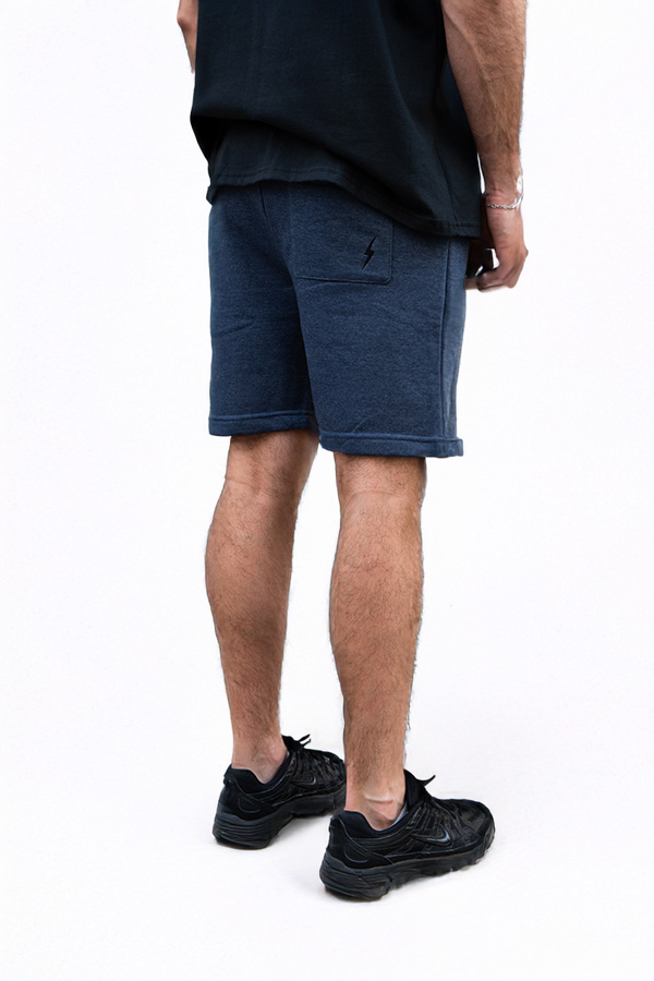 Bermuda Short Azul Algodón