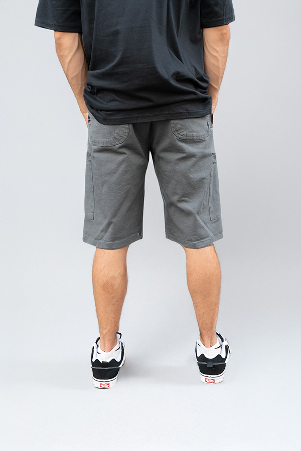 Bermuda baggy Gris topo