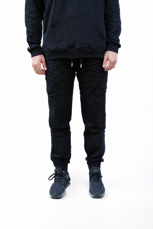 Cargo Soft 02 Black Joggers
