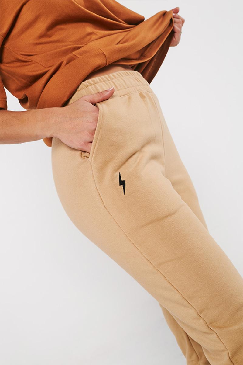 Camel Sweatpant Joggers Mujer