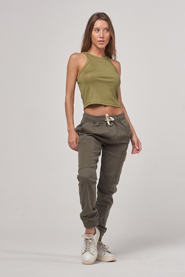 Cargo Soft 02 Verde Joggers