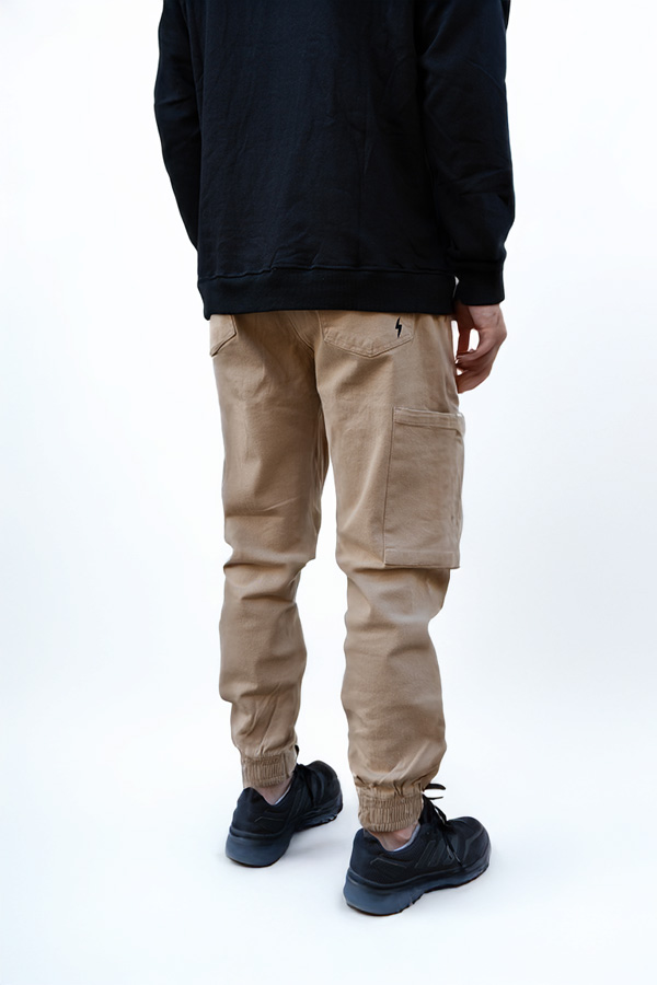 Cargo Soft Camel Joggers