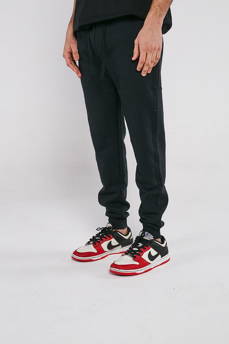 Black Sweatpant Frisado JOGGERS