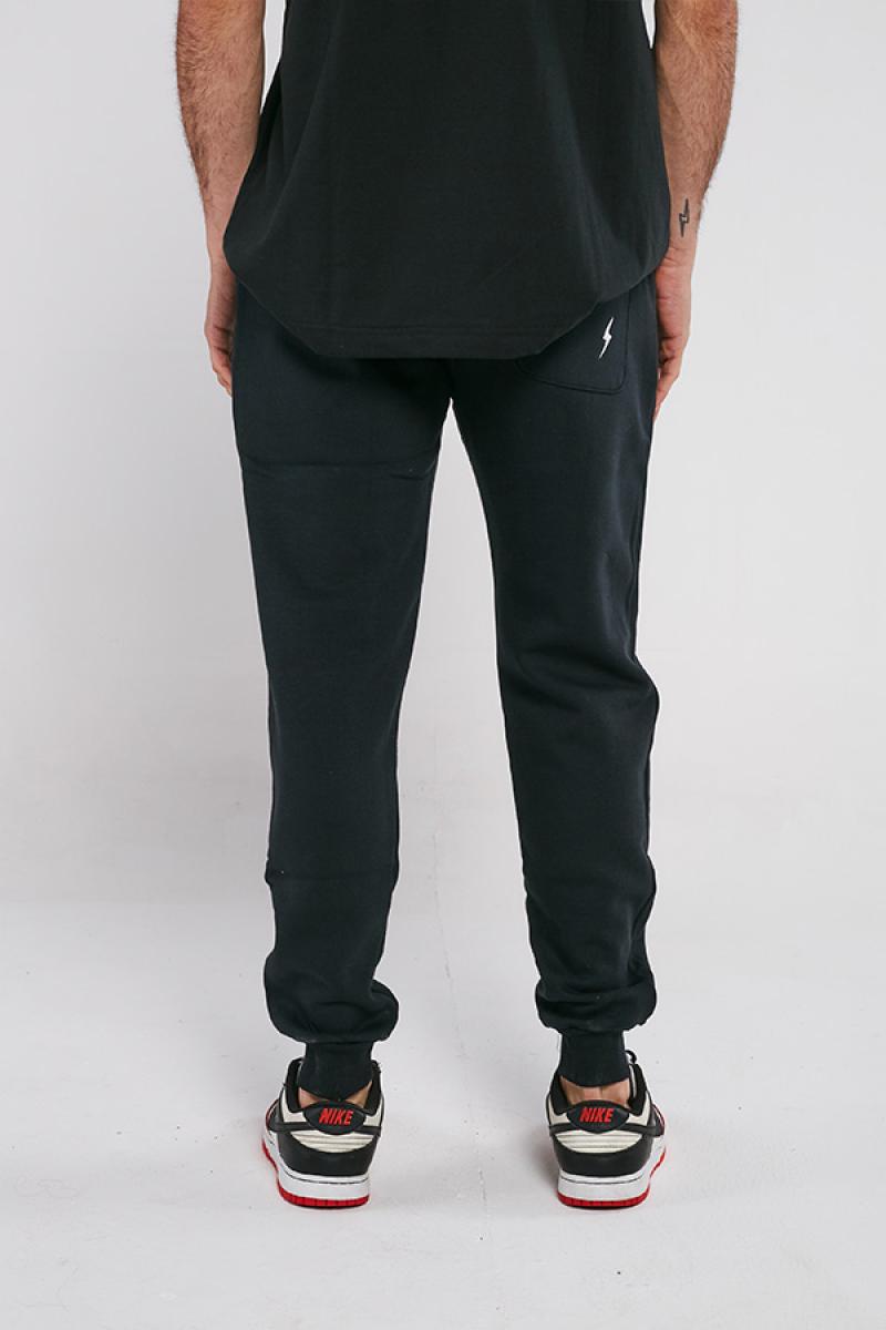 Black Sweatpant Frisado JOGGERS
