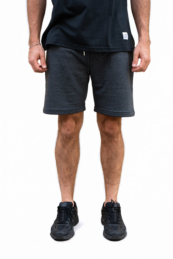 Bermuda Short Gris Oscuro Algodón