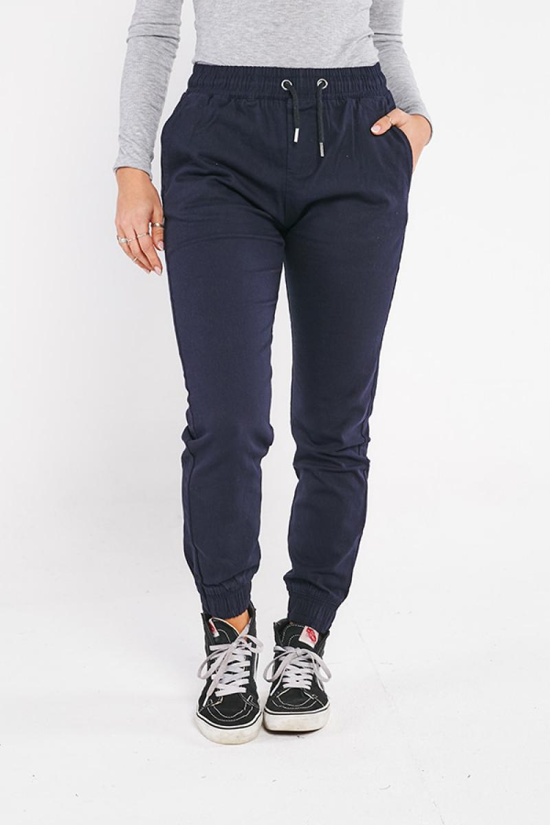 Blue Chino JOGGERS Mujer