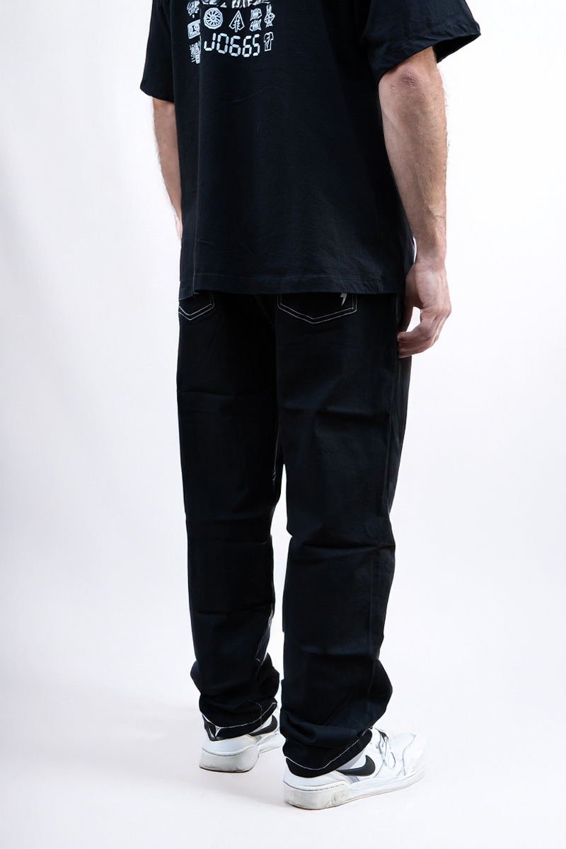 JOGGS Chino costura Negro