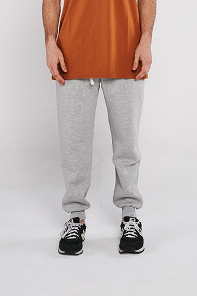 Grey Sweatpant JOGGERS Frisado