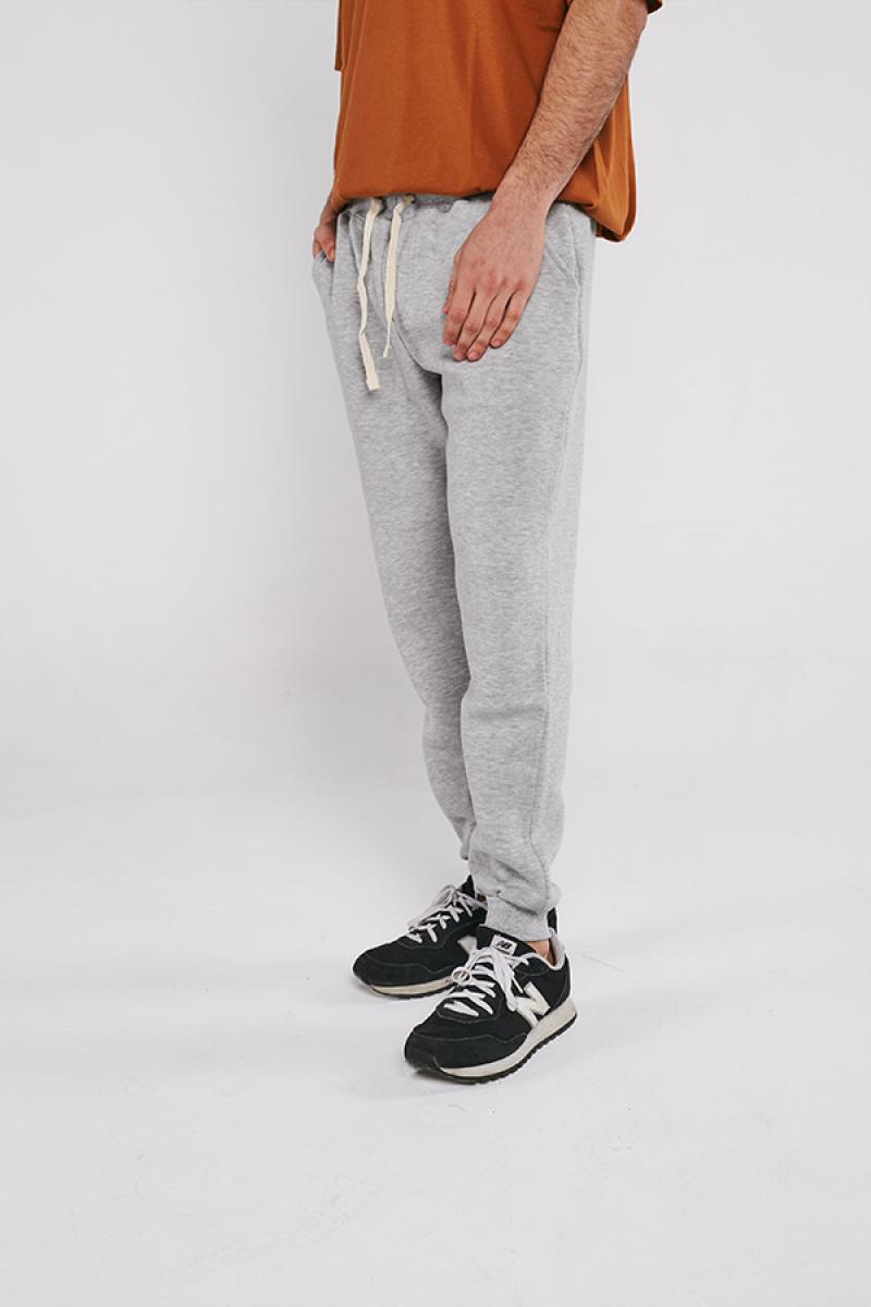 Grey Sweatpant JOGGERS Frisado