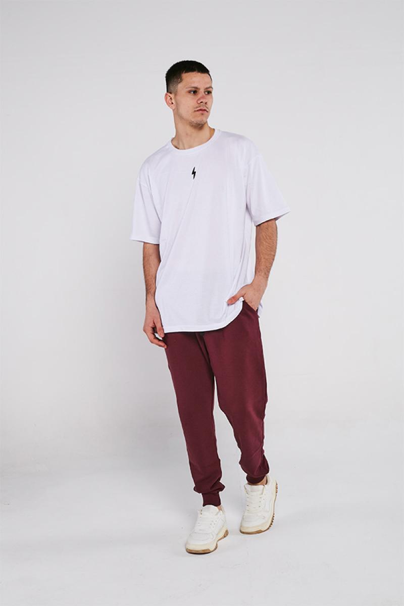 Bordeaux Sweatpant JOGGERS Frisado
