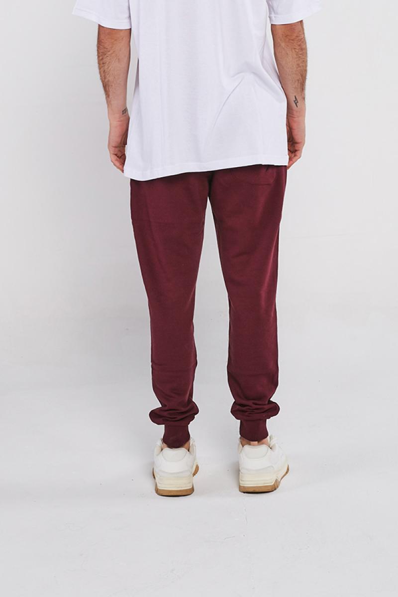 Bordeaux Sweatpant JOGGERS Frisado