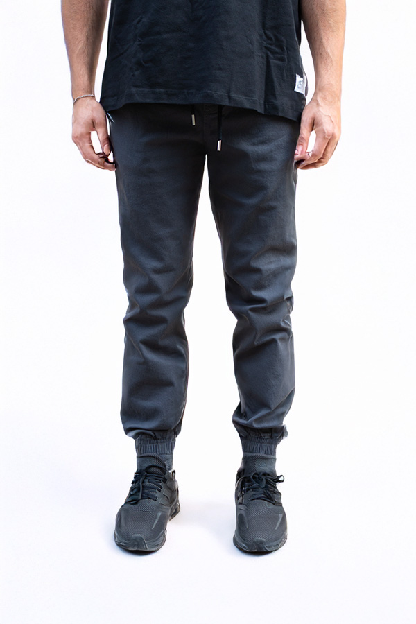 Grey Chino Joggers