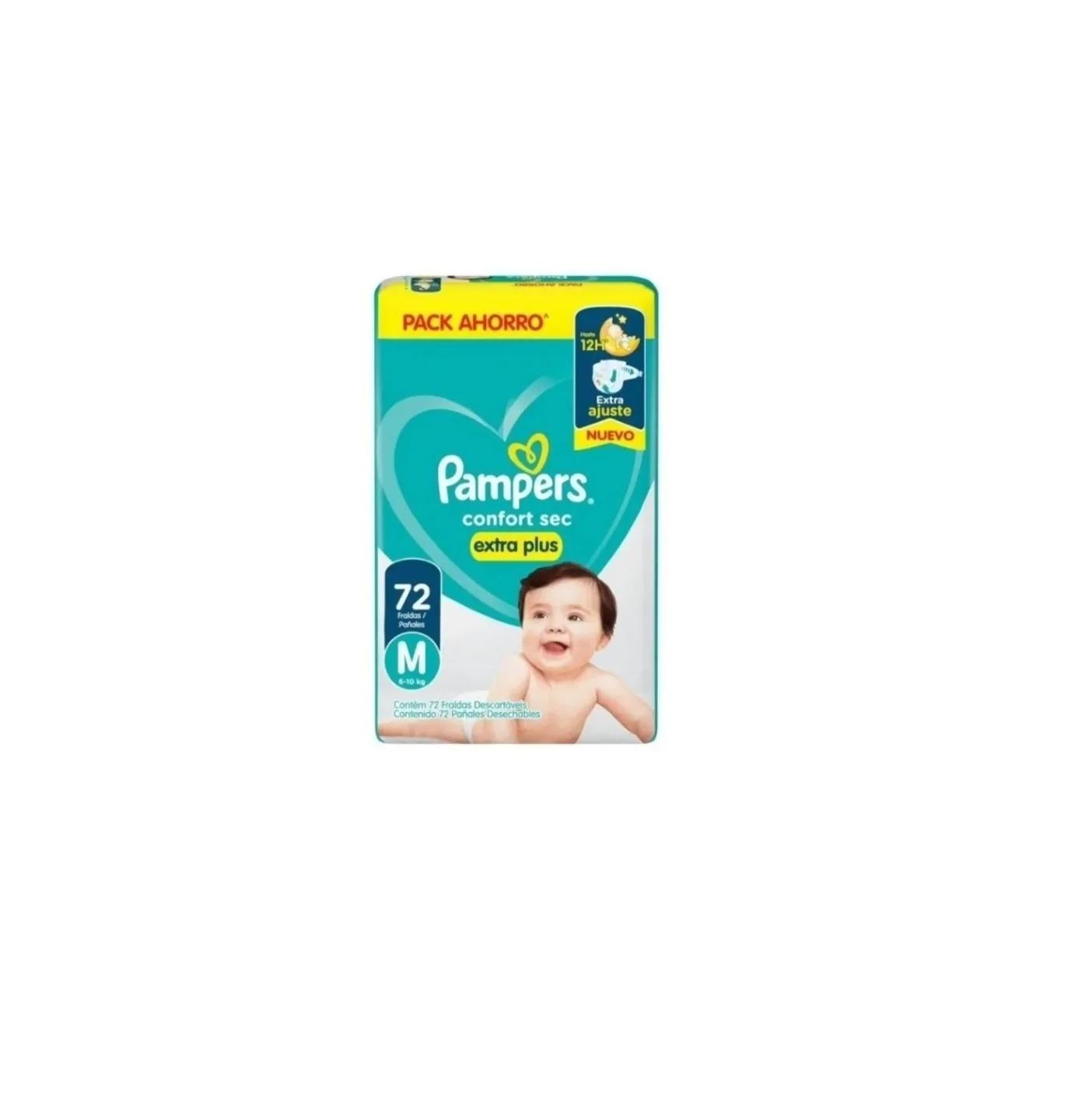PAMPERS CONFORT SEC EXTRA PLUS