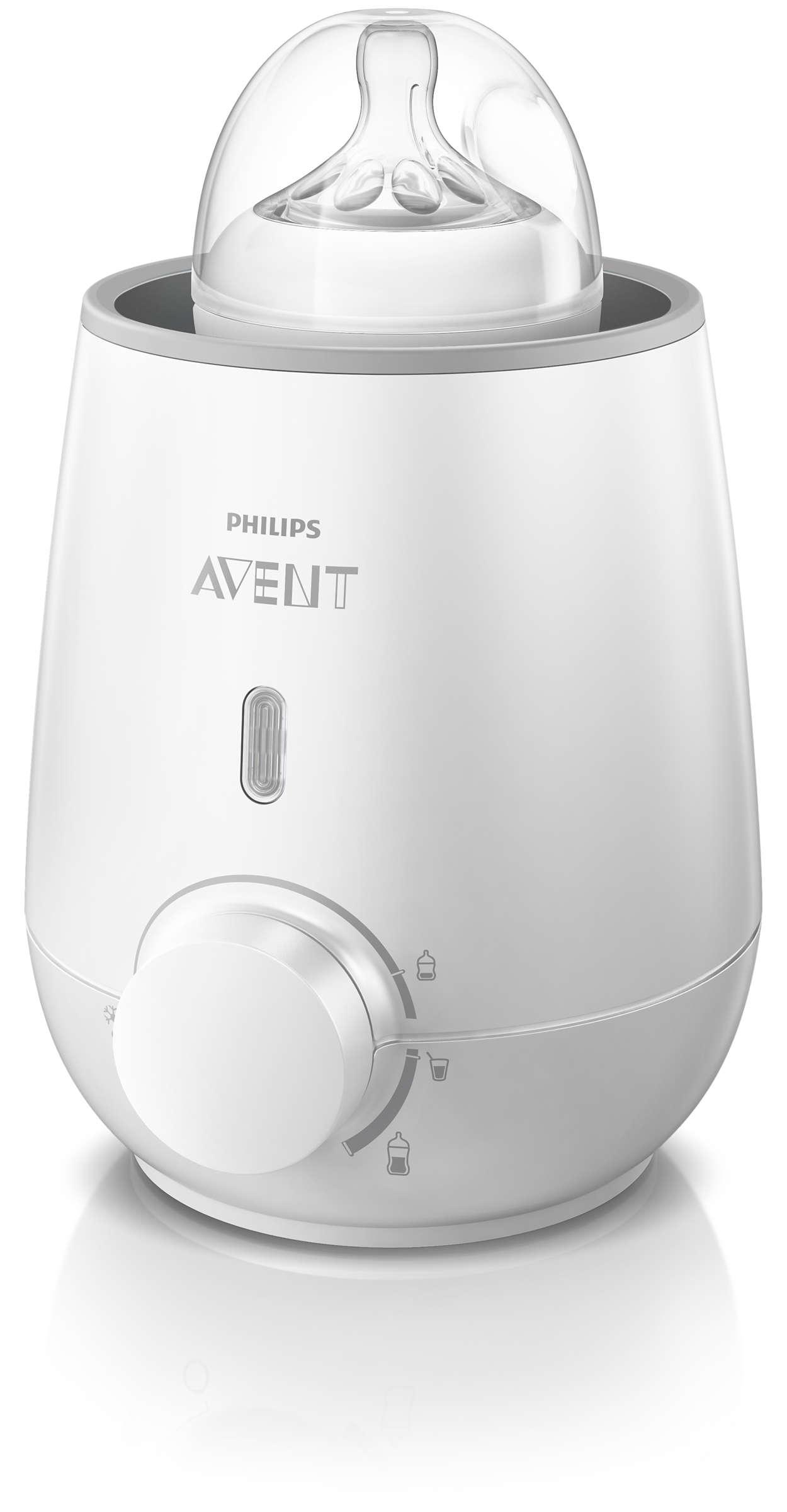 CALIENTA BIBERON PARA MAMADERA Y COMIDAS DE BEBE AVENT SCF 255/56