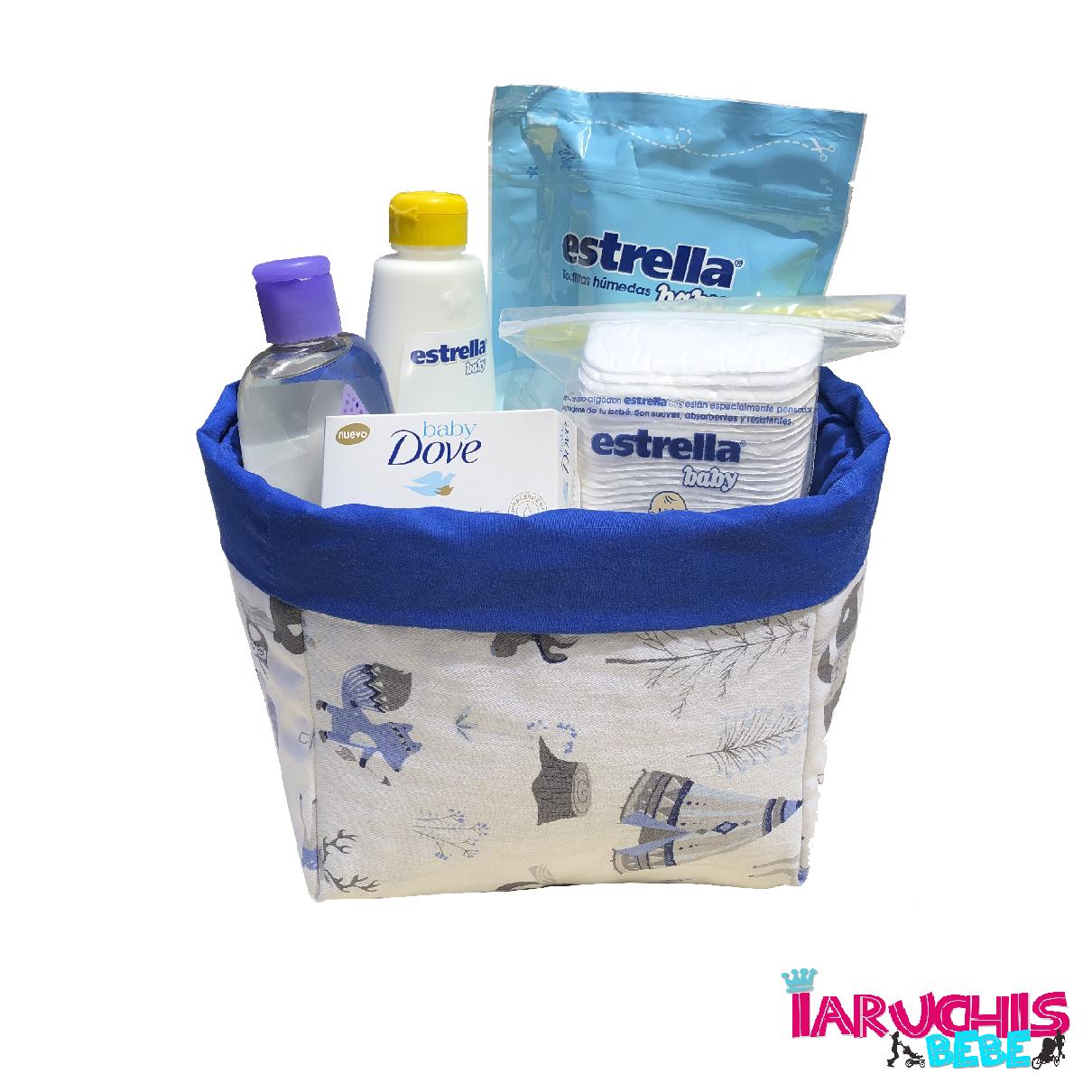 CANASTITO PAÑALERO CESTO CONTENEDOR