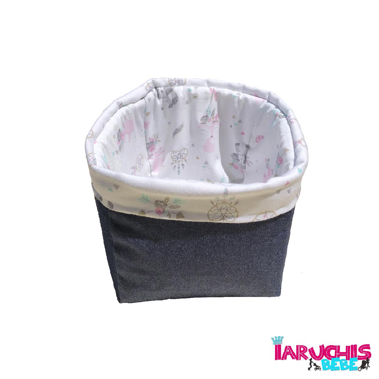 CANASTITO PAÑALERO CESTO CONTENEDOR