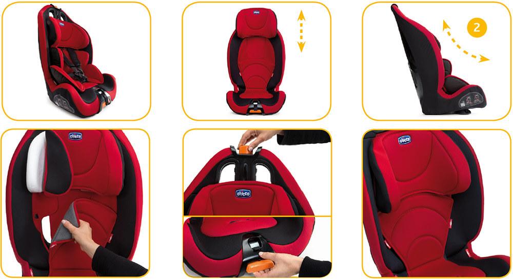 BUTACA PARA AUTO BOOSTER CHICCO GRO UP 123