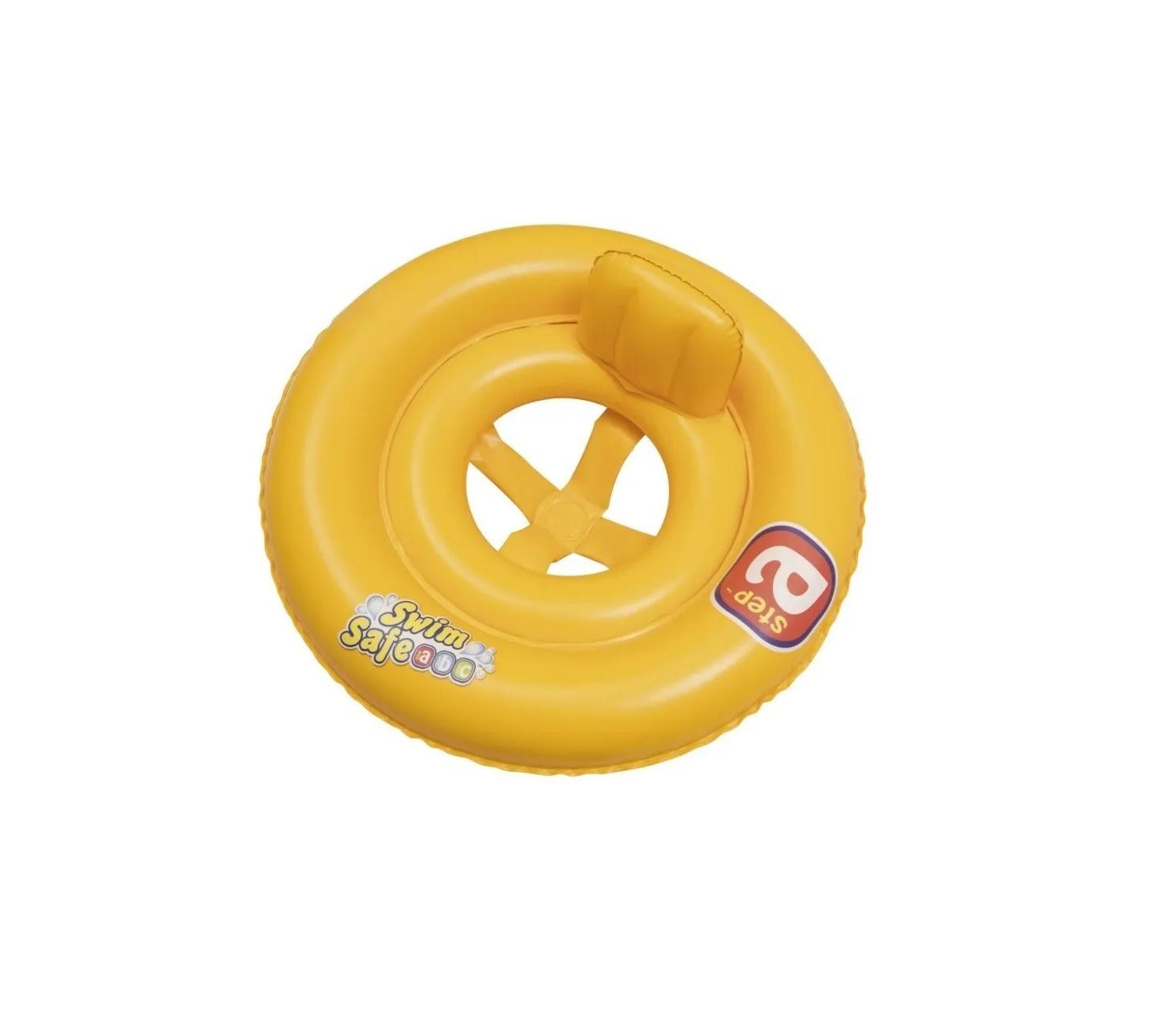 ASIENTO INFLABLE CON DOBLE ANILLO BESTWAY