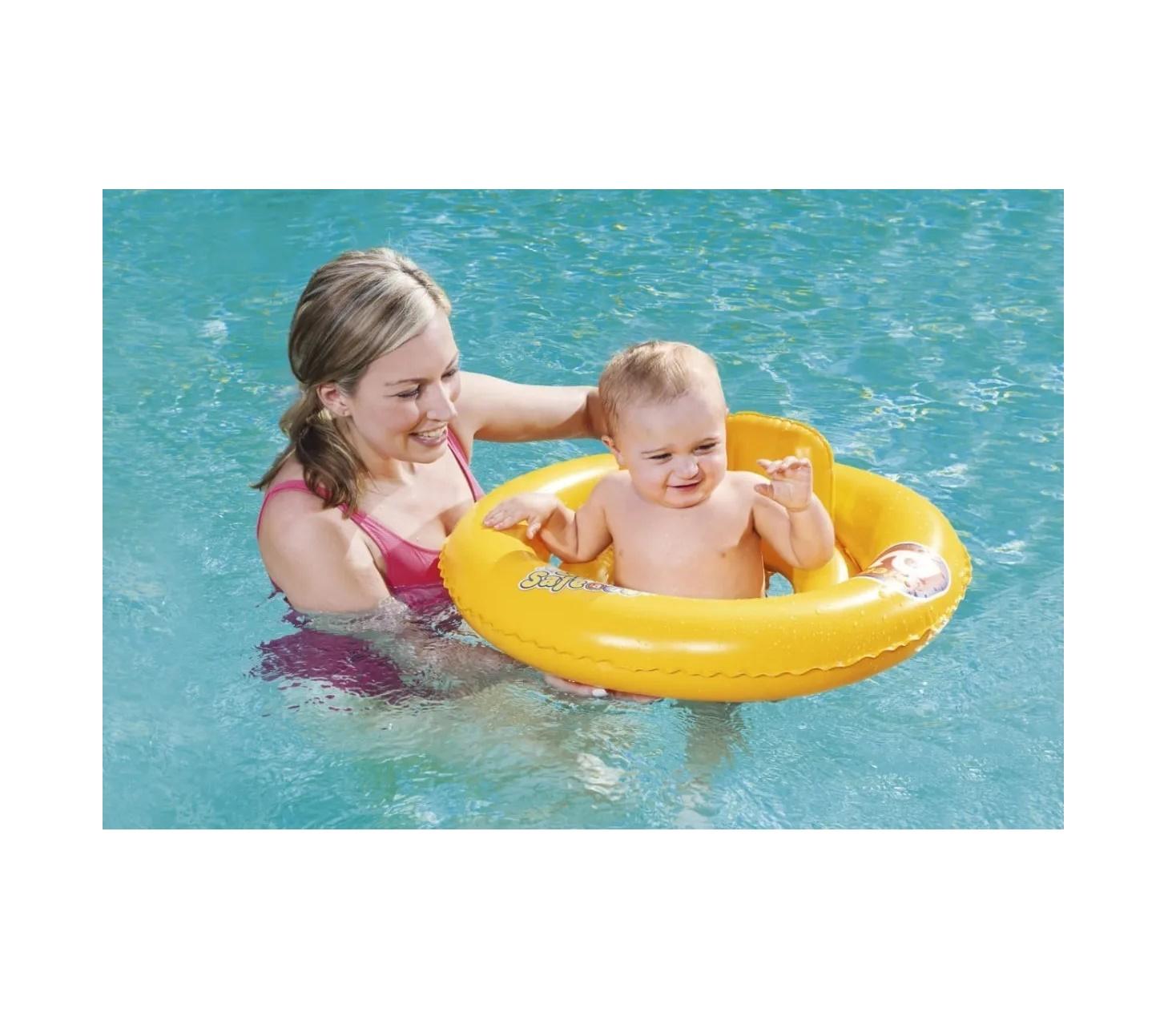 ASIENTO INFLABLE CON DOBLE ANILLO BESTWAY