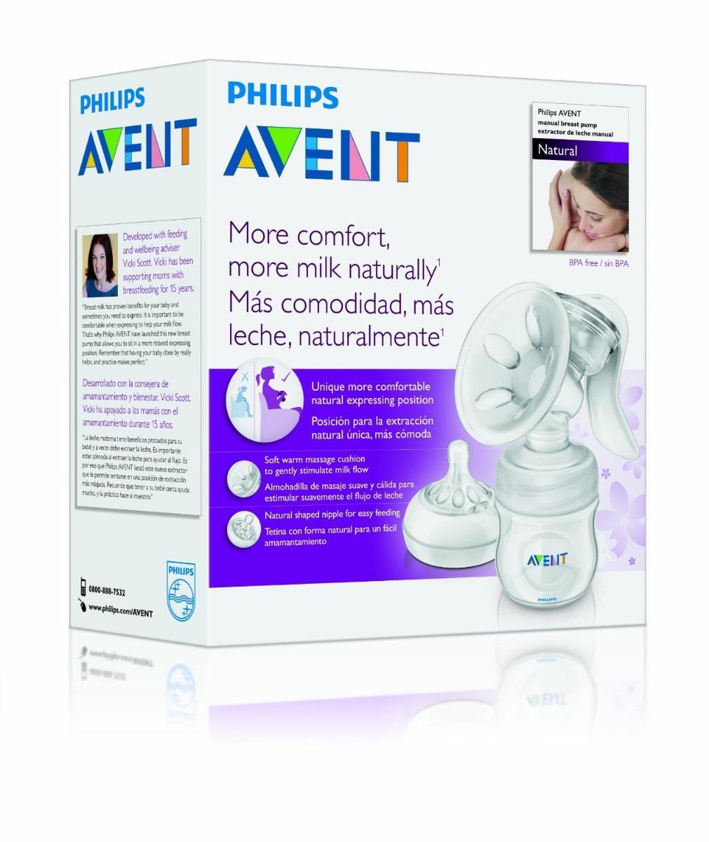SACA LECHE MANUAL  NATURAL AVENT SCF 330/19