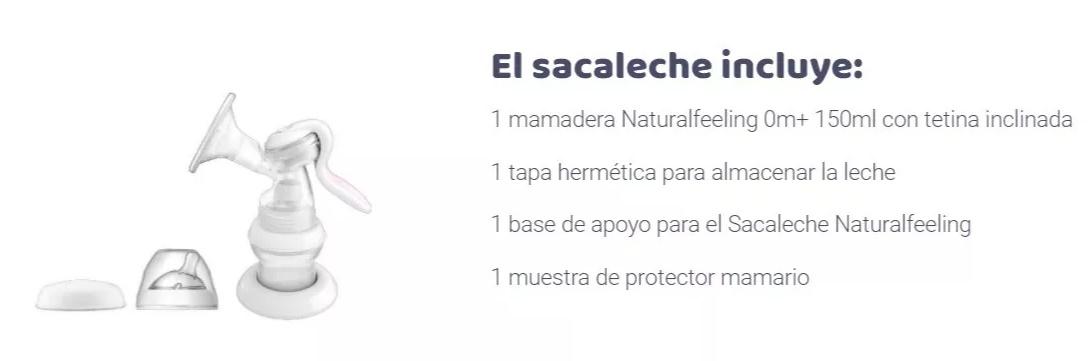 SACALECHE MANUAL CHICCO NATURAL FEELING
