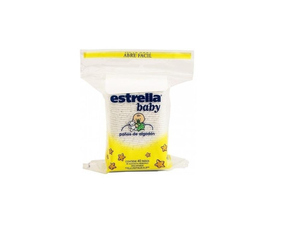 ESTRELLA BABY PAÑOS x40