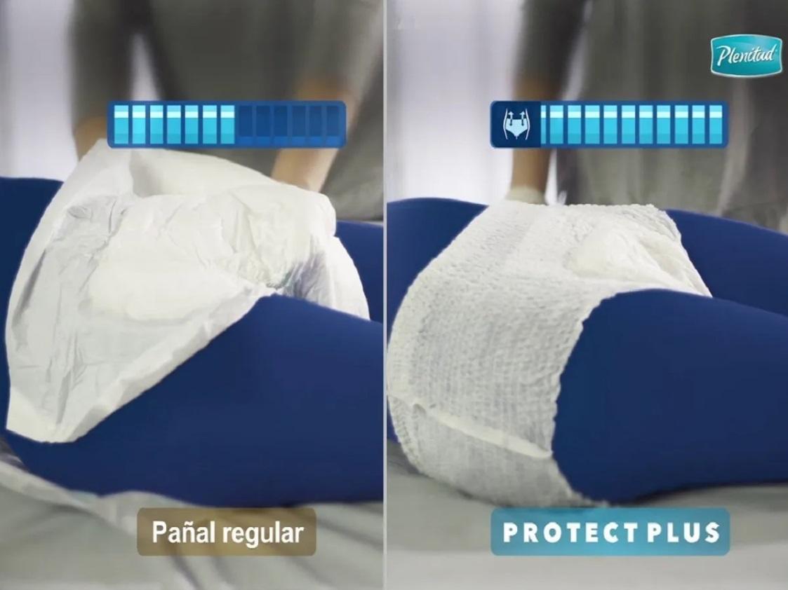 BOMBACHA ROPA INTERIOR PLENITUD PROTECT PLUS P/M (x8)