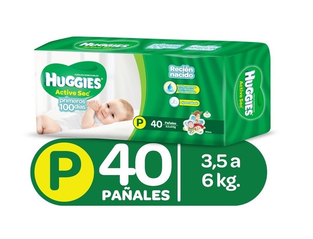 HUGGIES ACTIVE SEC P (x40)