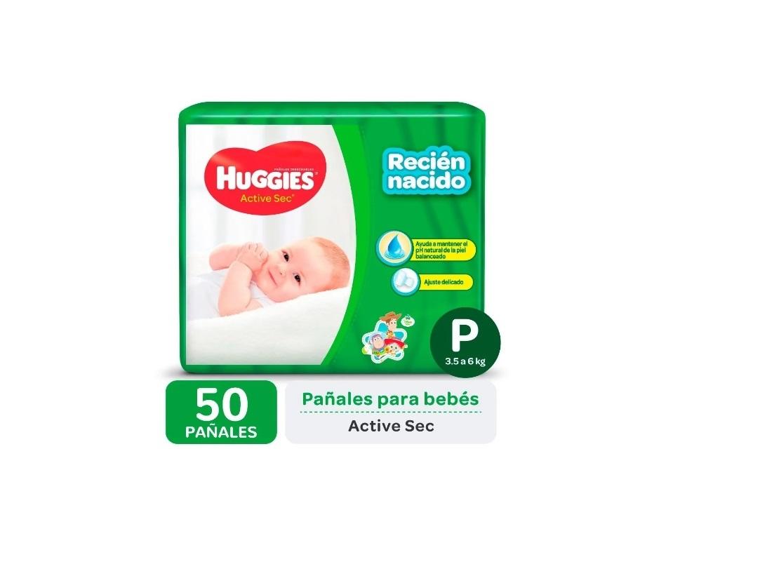 HUGGIES ACTIVE SEC P (x50)