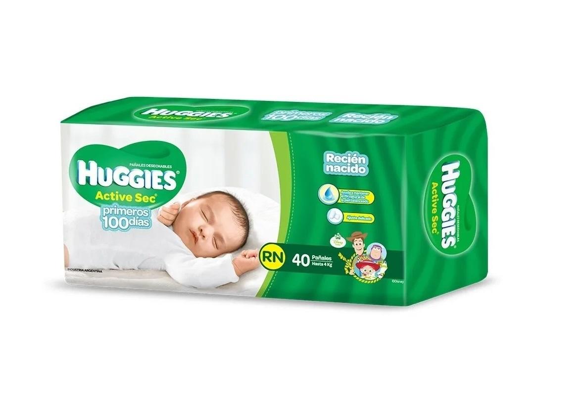 HUGGIES ACTIVE SEC TOY STORY R/N (x40)