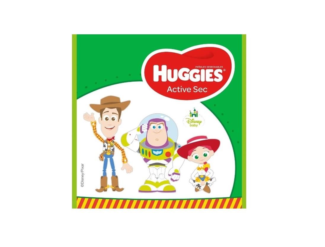 HUGGIES ACTIVE SEC TOY STORY R/N (x40)