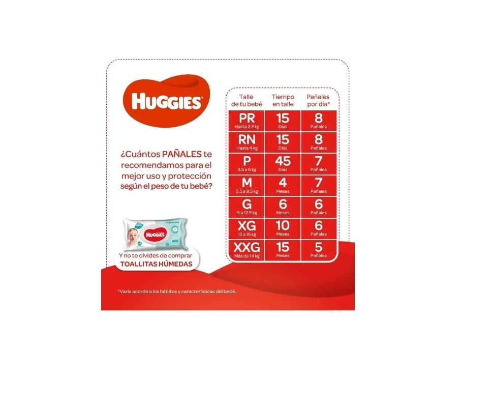 HUGGIES NATURAL CARE ELLAS HIGH M (x68)
