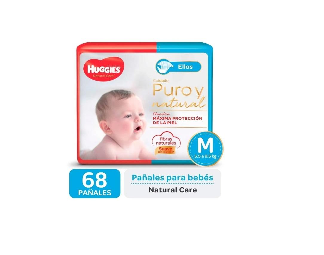 HUGGIES NATURAL CARE ELLOS HIGH M (x68)