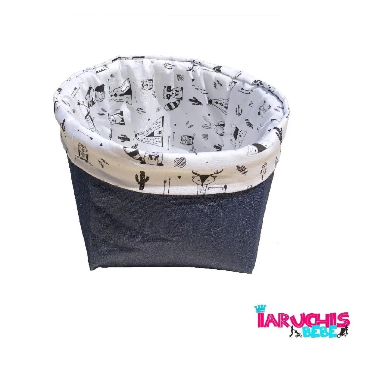 CANASTITO PAÑALERO CESTO CONTENEDOR