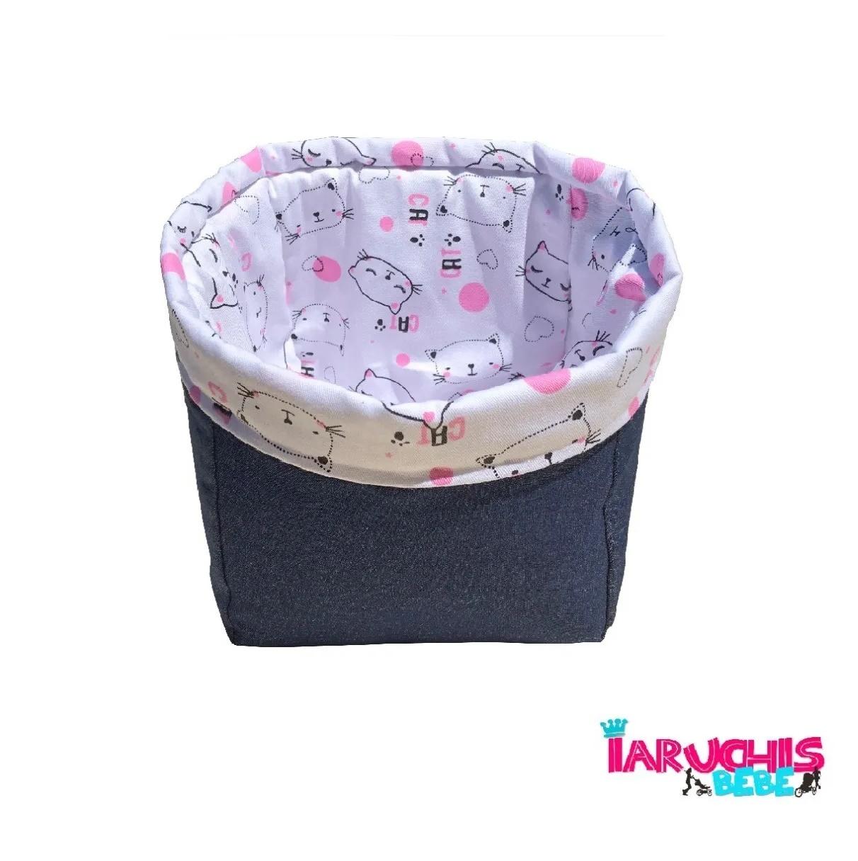 CANASTITO PAÑALERO CESTO CONTENEDOR