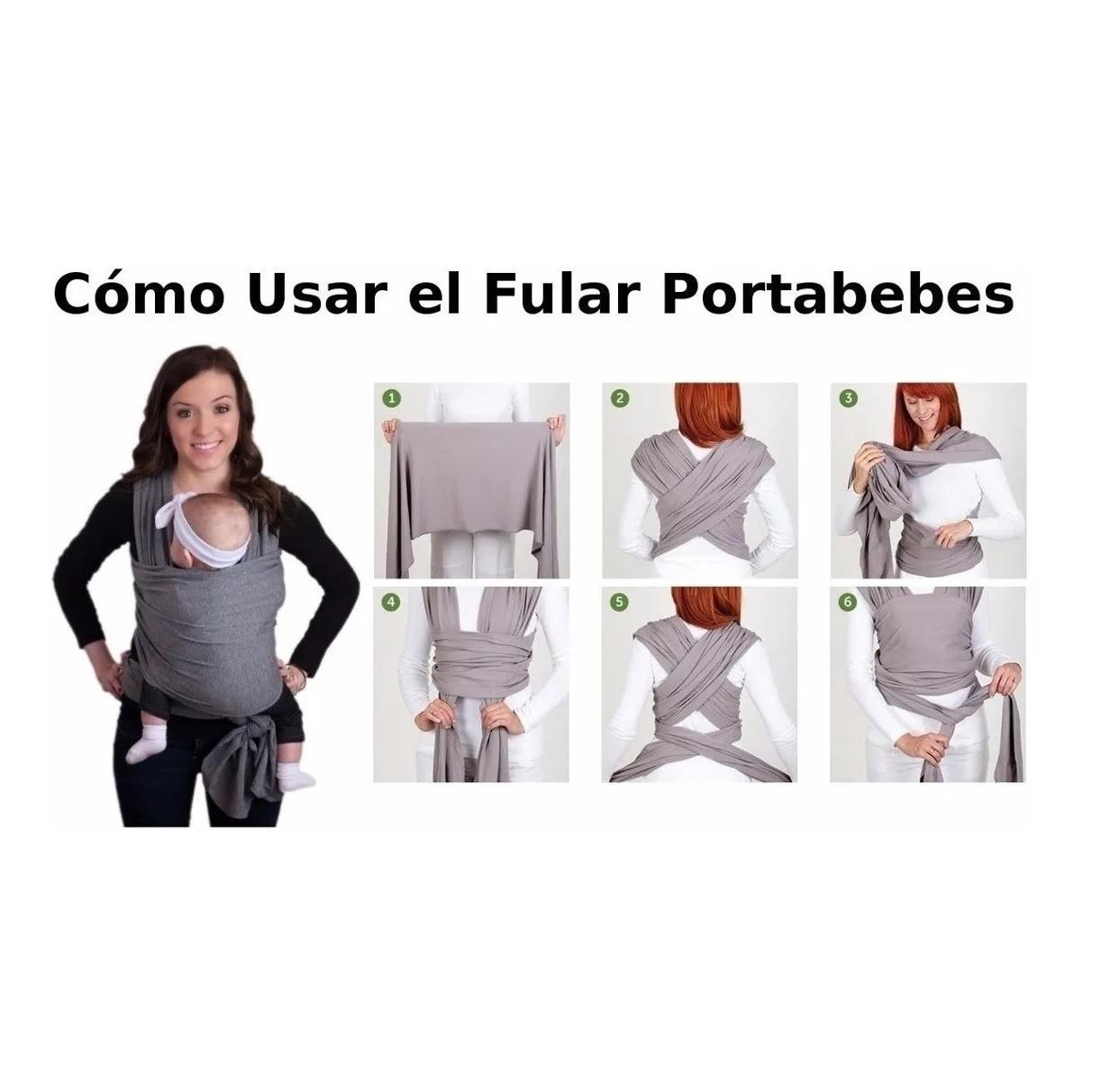 FULAR PORTA BEBE WAWITA JERSEY