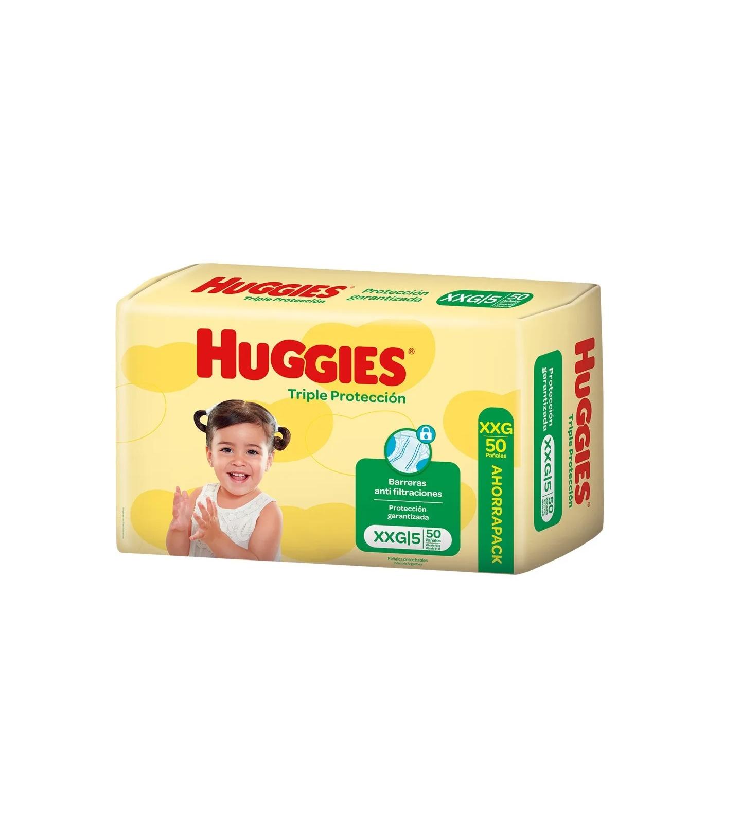 HUGGIES CLASSIC TRIPLE PROTECCION HIGH